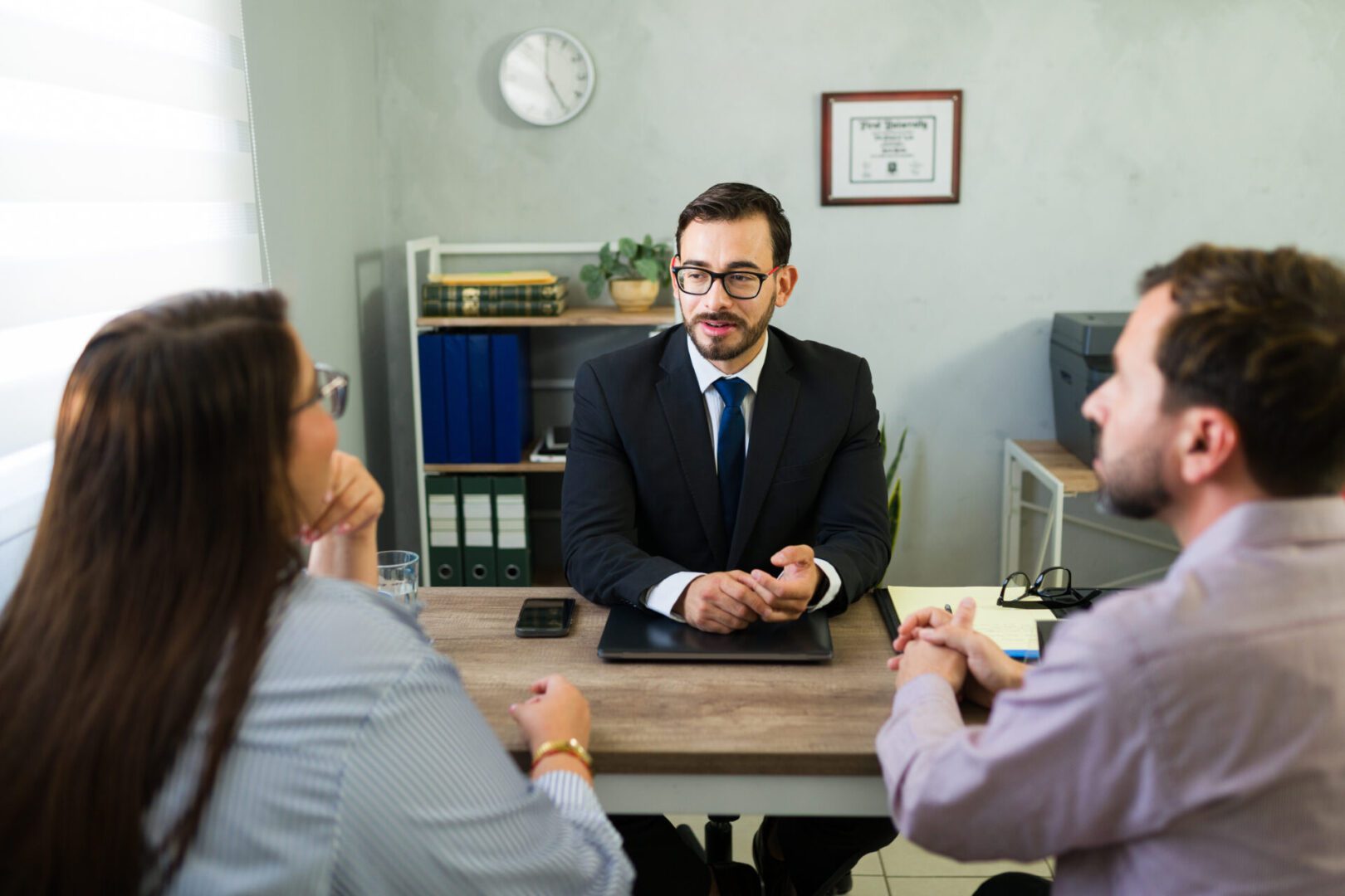 Meeting with a professional advisor